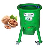 Yeşil CS65 Sabit Devirli Ceviz Soyma Makinesi 35KG/65L 220V