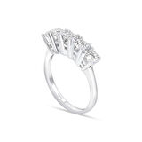 G Renk 0.75 Karat Pırlanta Beştaş Yüzük