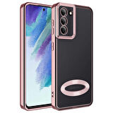 Smcase Samsung Galaxy S21 FE Kılıf Kamera Korumalı Omega Lazer Silikon