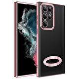 Smcase Samsung Galaxy S22 Ultra 5g Kılıf Kamera Korumalı Omega Lazer Silikon