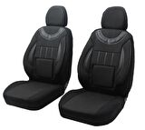 Fiat Fiorino Uyumlu 1+1 Panelvan Koltuk Kılıfı - SİYAH