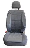 Mitsubishi Space Star Uyumlu Tay Tüyü Kumaş Oto Koltuk Kılıfı - DÜZ FÜME