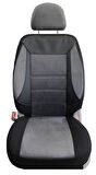 Seat Altea Uyumlu Tay Tüyü Kumaş Oto Koltuk Kılıfı - FÜME-SİYAH