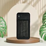 İPHONE XS MAX TLP KARTLIKLI LÜX DERİ KILIF