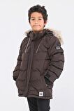 Benittokids Natural Kürklü Erkek Çocuk Kaban 51237
