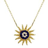 Bilezikhane Güneş Kolye 2,56 Gram 14 Ayar Altın