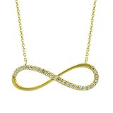 Bilezikhane Kolye İnce Sonsuzluk 2,11 Gram 14 Ayar Altın