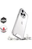 iPhone 14 PLUS için Space Hybrid Şeffaf Kılıf Crystal Clear Sararmaz Yüksek Kalite Arka Şeffaf Kapak