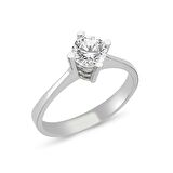 Bilezikhane Tek taş Yüzük 14 Ayar Altın 2.85 Gram