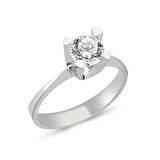 Bilezikhane Altın Tektaş Yüzük 3.38 Gram 14 Ayar Altın