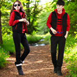 Günlük Kışlık Sevgili Kombini Tekli Erkek Eşofman Takımı