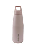 Paslanmaz Çelik Pembe Şişe Termos 550 ml No:66