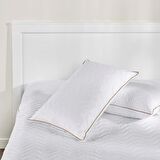 Linens Fluffy  Pamuk Kapitone Standart Yastık Alezi