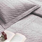 Taç Alvin Yatak Örtüsü Seti, Tek Kişilik Gri