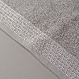 Linens Pearl Pamuk Yüz Havlusu 50x80 Cm Gri