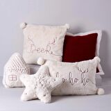 Linens House 25x32 cm Kırlent Krem