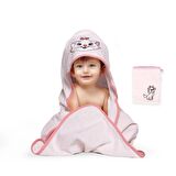 Lisanslı Disney Marie Cat Baby Pamuk Kese&Hooded Havlu Seti