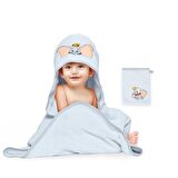 Lisanslı Disney Dumbo Baby Pamuk Kese&Hooded Havlu Seti