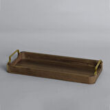 Linens Akasya 40x18,5x6 cm Tepsi