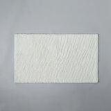 Linens Trista 60X100 cm Banyo Paspası Beyaz
