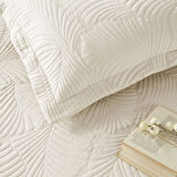 Linens Leaf Tek Kişilik Yatak Örtüsü Seti Taş