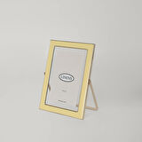 Linens Metal Solley 10x15 cm Çerçeve Sarı