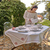 Linens Nautilus 29x17x20,5 cm Dekor Beyaz