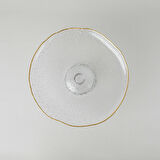 Linens Bubble Ayaklı Servis 33 cm Gold