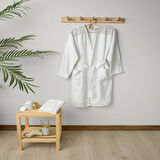 Linens Elia Bambu m/l Bornoz Seti Beyaz