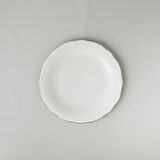 Linens Elegant Porselen Servis Tabağı 27 cm Gold