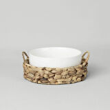 Linens Straw Porselen 22,6x8,5 cm Sunum Kasesi