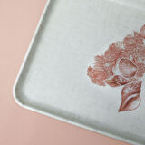 Linens Coral Melamin 33x23 cm Tepsi
