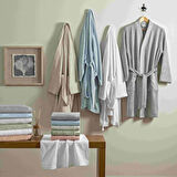 Linens Cozy Bambu 85x150 cm Banyo Havlusu Koyu Gri