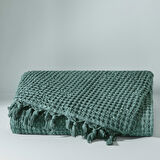 Taç Butik Göcek Pike Pamuk Çift Kişilik Pike Yeşil