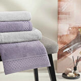 Taç Vella Bamboo Classic Aile Seti Lila Gri