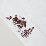 Linens Chalet Pamuk 30x45 Cm El Havlusu Beyaz