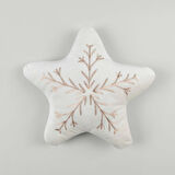 Linens Star 37x35 cm Kırlent Ekru