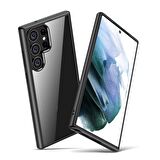 Gpack Samsung Galaxy S23 Ultra Kılıf Alphin İmpact Silikon Ultra Koruma Transparan