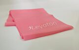 Leyaton Pilates Bandı Jimnastik Plates Lastiği 150x15 Cm Egzersiz Aerobik Bant 1 Adet Pembe