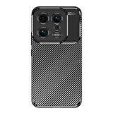 Gpack Xiaomi Mi 13 Kılıf Negro Karbon Kamera Korumalı Silikon Lüx