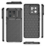 Gpack Xiaomi Mi 13 Pro Kılıf Negro Karbon Kamera Korumalı Silikon Lüx