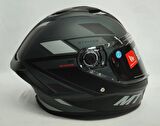 Mt Stinger 2 Zivze C2 V28B Şefaf Vizörlü Kapalı Motosiklet Kaskı - XL