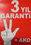 AKO 72 AH AKÜ 2024 ÜRETİM 3 YIL GARANTİ