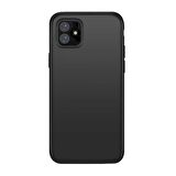 Smcase iPhone 11 Kılıf Lüks Silikon  Nano Ekran Koruyucu