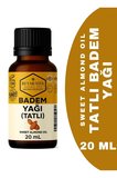 Life Tatlı Badem Yağı – 20 ml – – Katkısız – Doğal İçerik - soğuk sıkım
