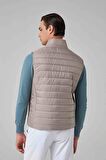 Ds Damat Regular Fit Gri Mevsimlik Yelek Mont 7HF07ORT42611 7HF07ORT42611