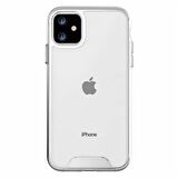 Smcase iPhone 11 Pro Max Kılıf Gard Sert Silikon  Tam Kapatan Cam