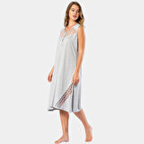 Türen Kadın Battal Gecelik 3124/Gri