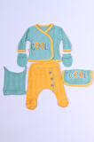 BEBEK 5`Lİ SET TAKIM BASKILI ŞAPKA ELDİVEN ÖNLÜKLÜ B73 HCM00157