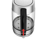Işıklı Cam Kettle - 1.7 L